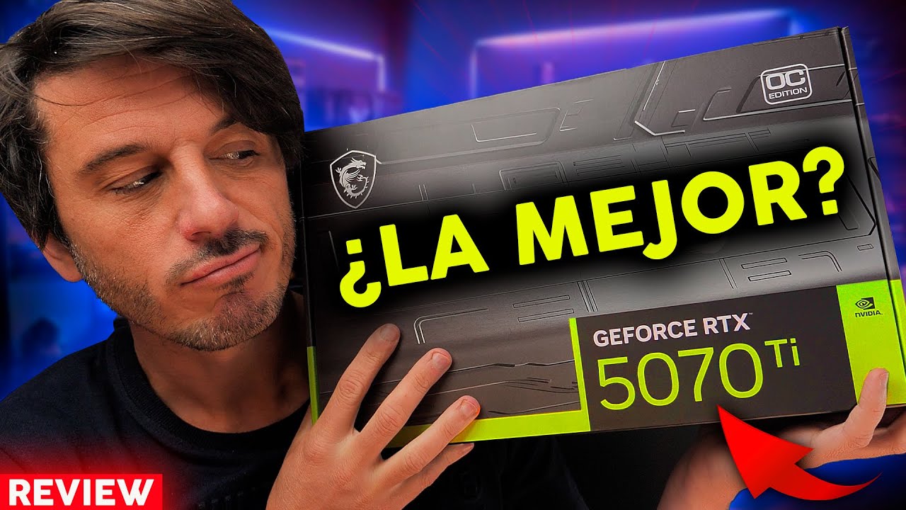 ¡Pongo a PRUEBA la RTX 5070 Ti! 🔥¿La MEJOR GPU GAMING 2025? | Review + Juegos