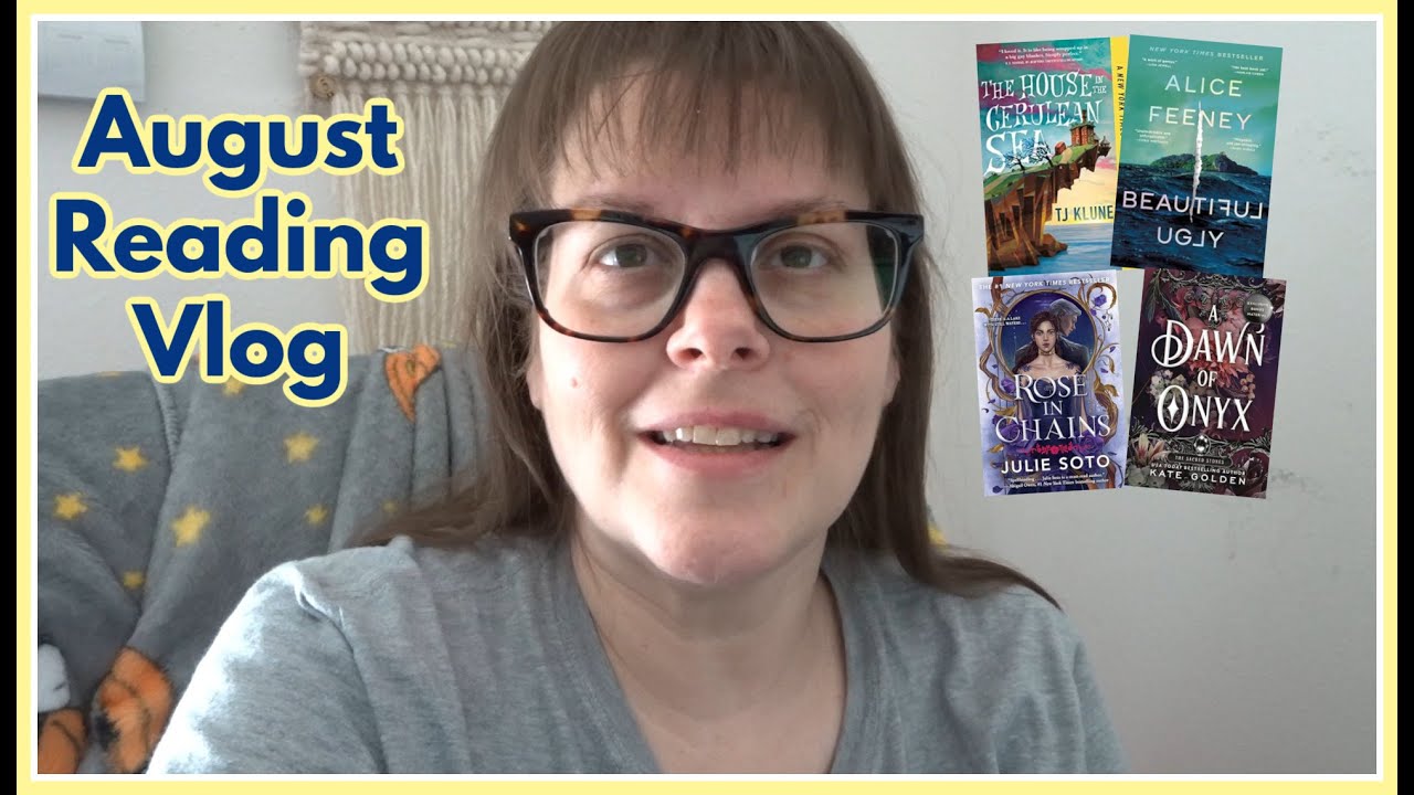 August Reading Vlog - Can a mood reader stick to a TBR?