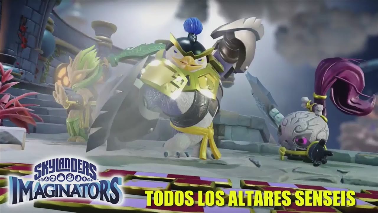 Skylanders Imaginators -Todos los Altares Senseis- En Español HD 1080p