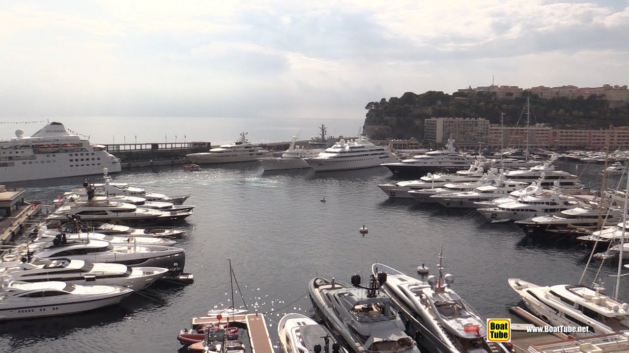 Monaco Marina Bird Eye View - October 2014