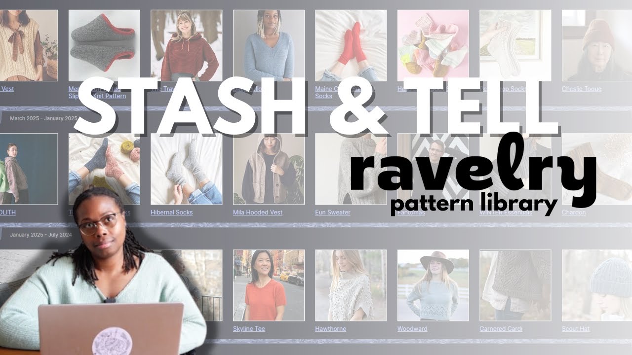 Stash & Tell | Who let me buy all these patterns?!