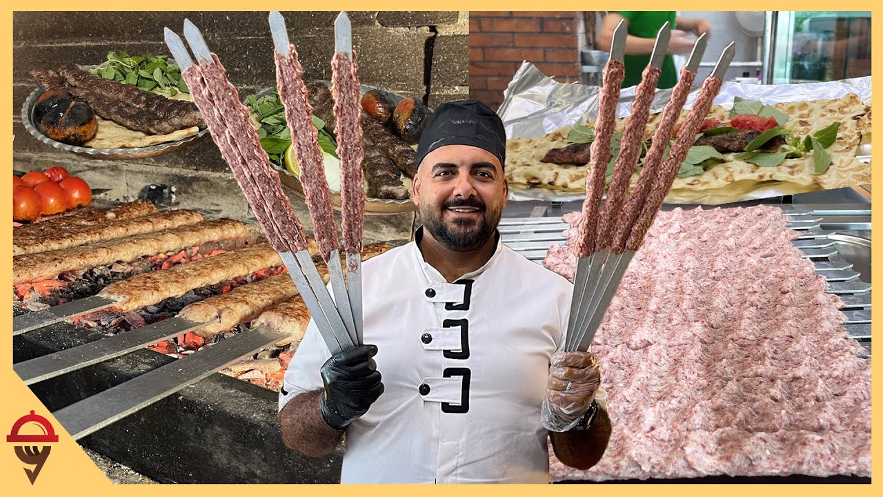 Most Famous Persian FOOD | Koobideh KEBAB and Joojeh kebab: Saffron chicken kebab | IRAN Street Food