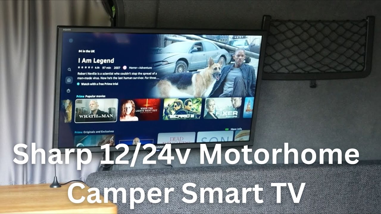 SHARP 24&rdquo; Smart LED TV 12V/24V For Caravan, Motorhome