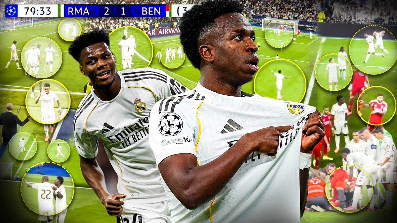 Lo que NO SE VIO del casi FATAL Real Madrid 2-1 Benfica