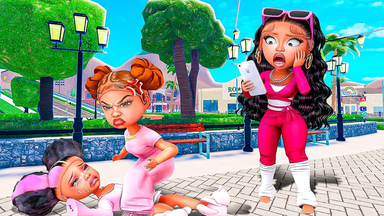 My REALISTIC BABY GIRL Gets Into A FIGHT In LifeTogether 🏠 RP | Roblox