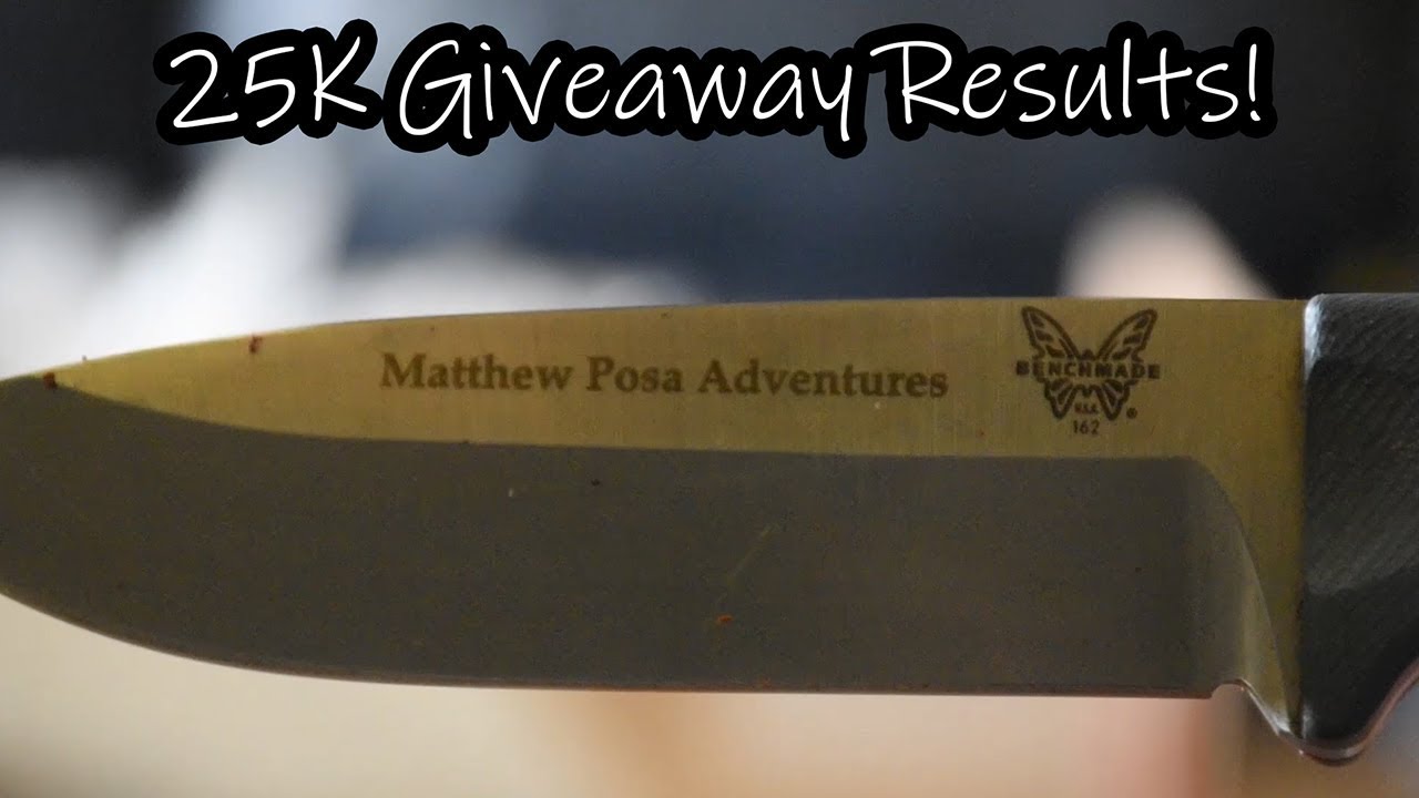 25k Giveaway Results!