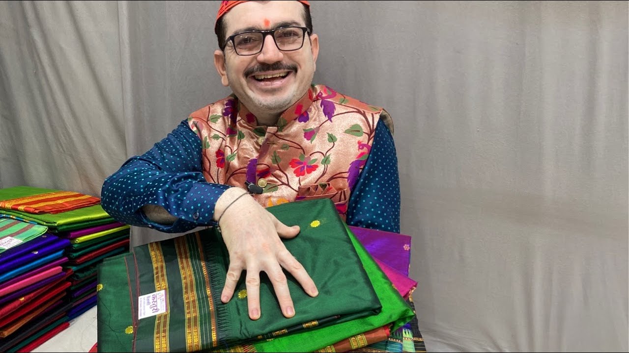 Narayan peth Silk paithani OFFER Live | Kasturi Paithani Yeola