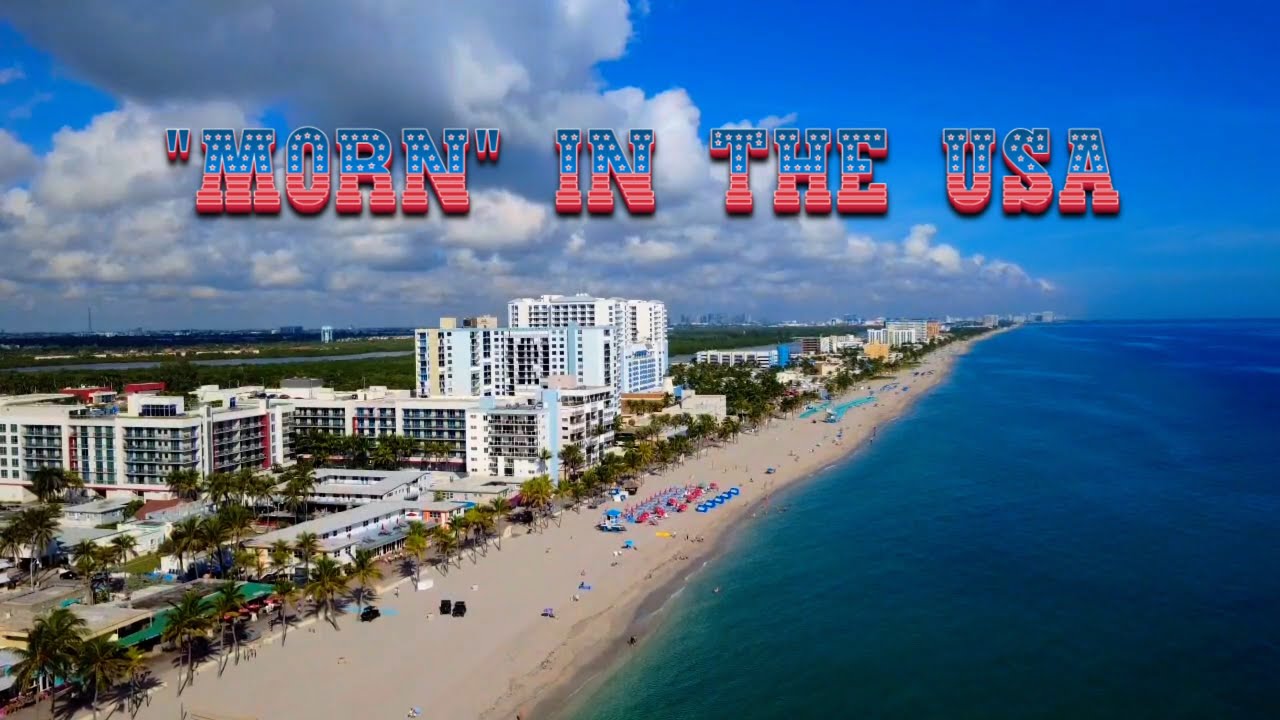 Morn-ing the USA #hollywoodbeach
