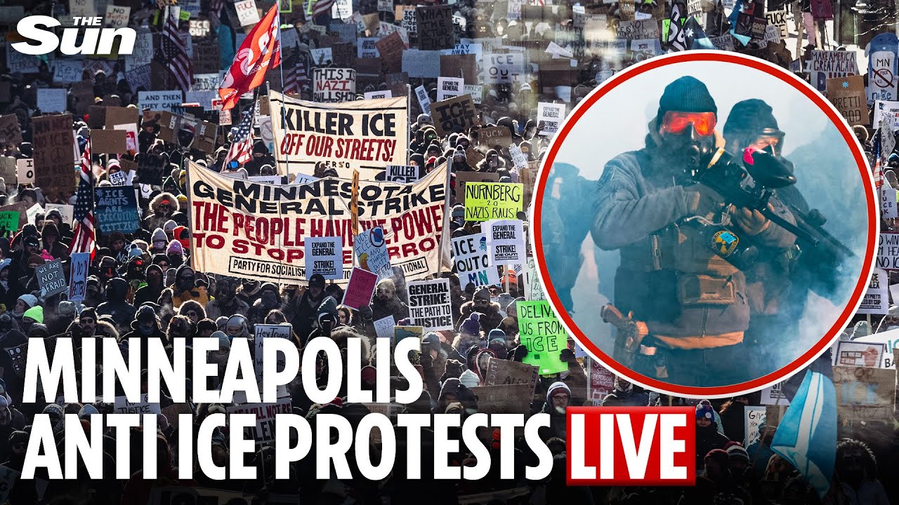 LIVE: Protests against ICE surge in Minneapolis following death of Alex Pretti