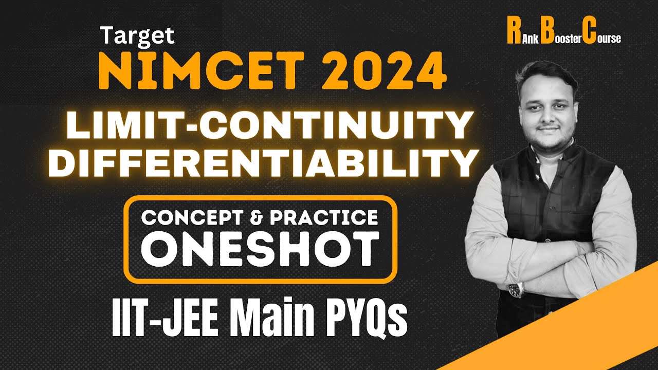 Limit Continuity Differentiability One Shot | All IIT Main PYQs - Concept & Short tricks #nimcet2025