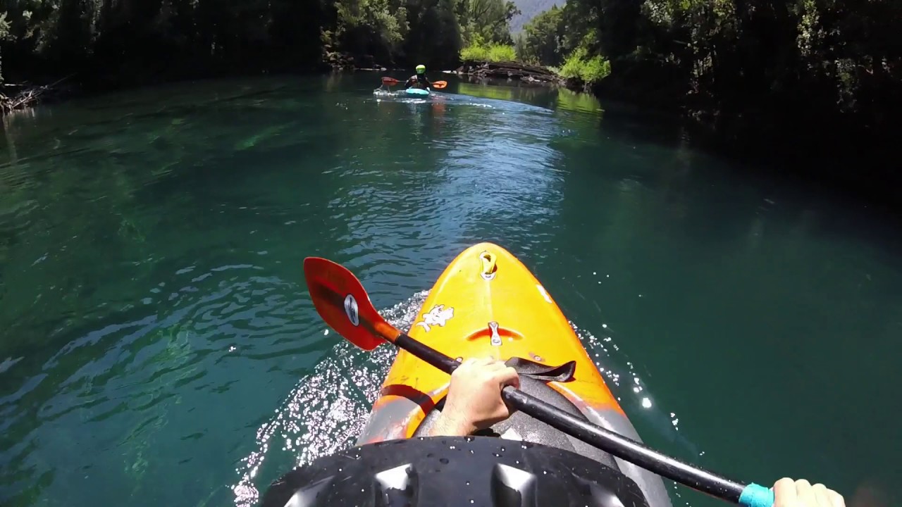 Mi experiencia en el Río fuy (alto), kayak, Chile.