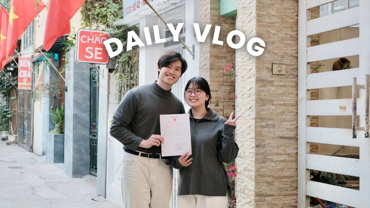 DAILY VLOG | Chúng Mình Đăng Ký Kết Hôn | Nhật Ký Đôi Vợ Chồng Son Những Ngày Đầu Năm 2025