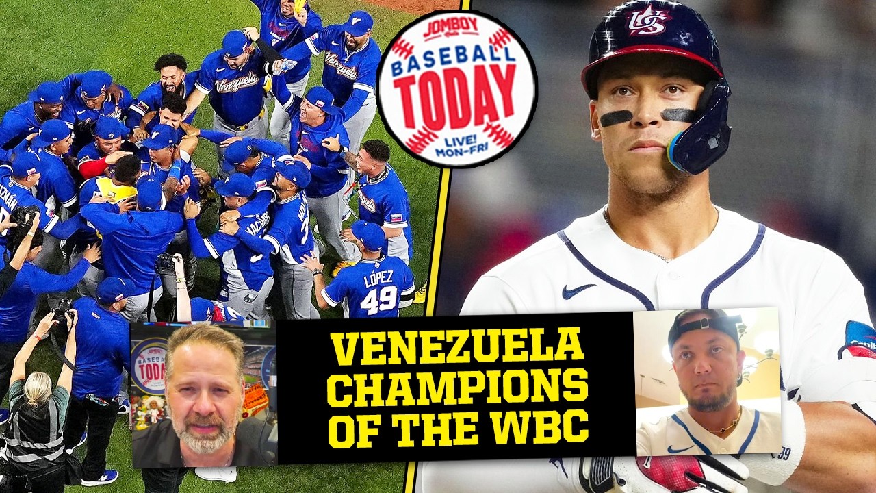 Venezuela beats USA to win the World Baseball Classic! | Baseball Today
