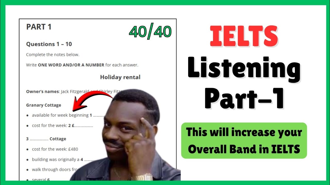 This is increase your Overall Band Score in IELTS | IELTS Listening Test