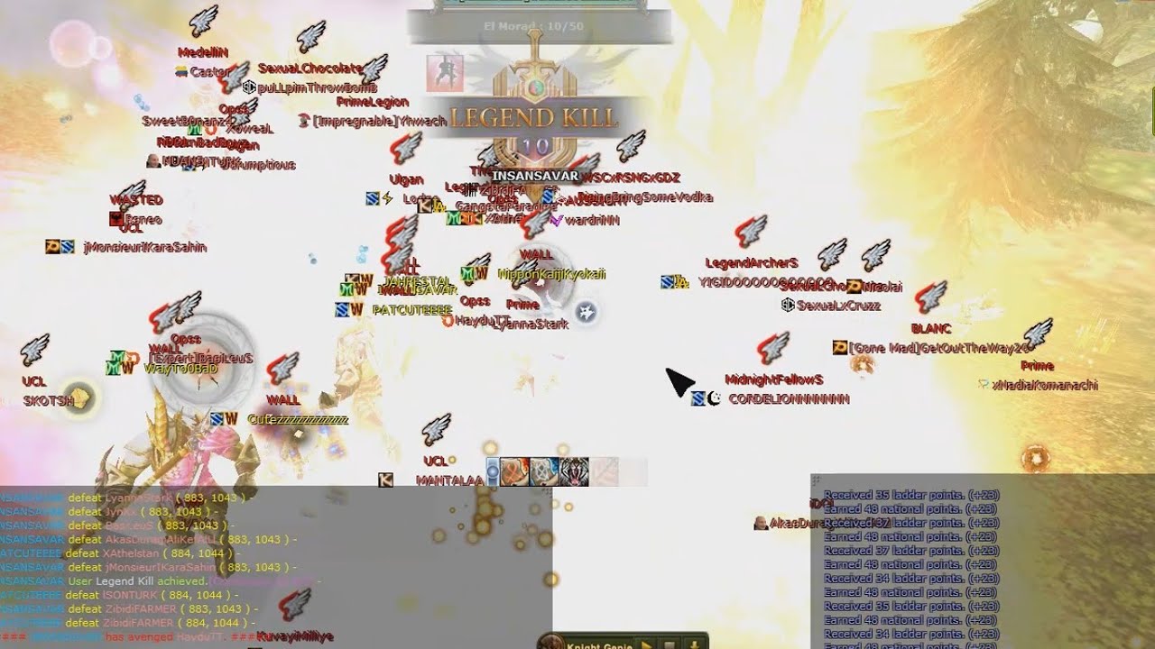WALL Clan  Pandora Felo Altı Paslaşmalar #Pandora #Usko #knightonline