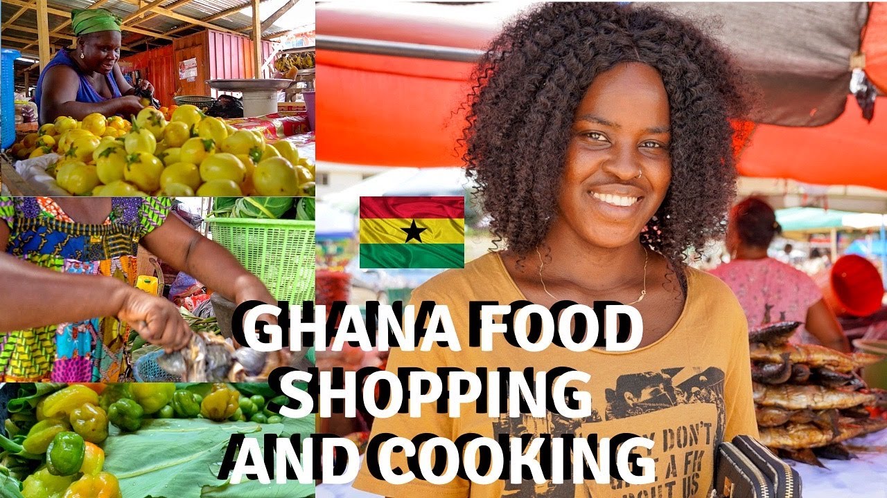 COOKING LOCAL WEST AFRICAN FOOD WITH MARKET AND FARM PRODUCE | CHOP BAR FOOD IN ACCRA, GHANA