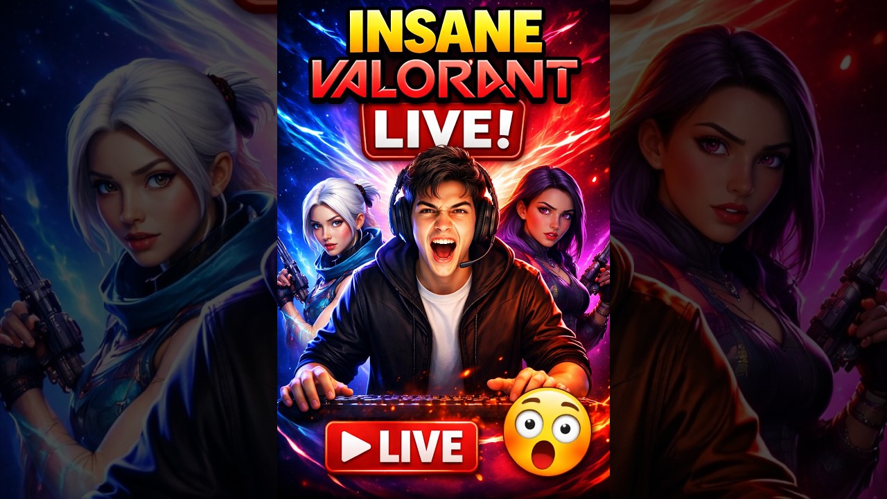 Rank Push LIVE 🔥 Can We Hit Bronze Today? | GarryPlays | #viralshorts #valorant #gaminglive #shorts