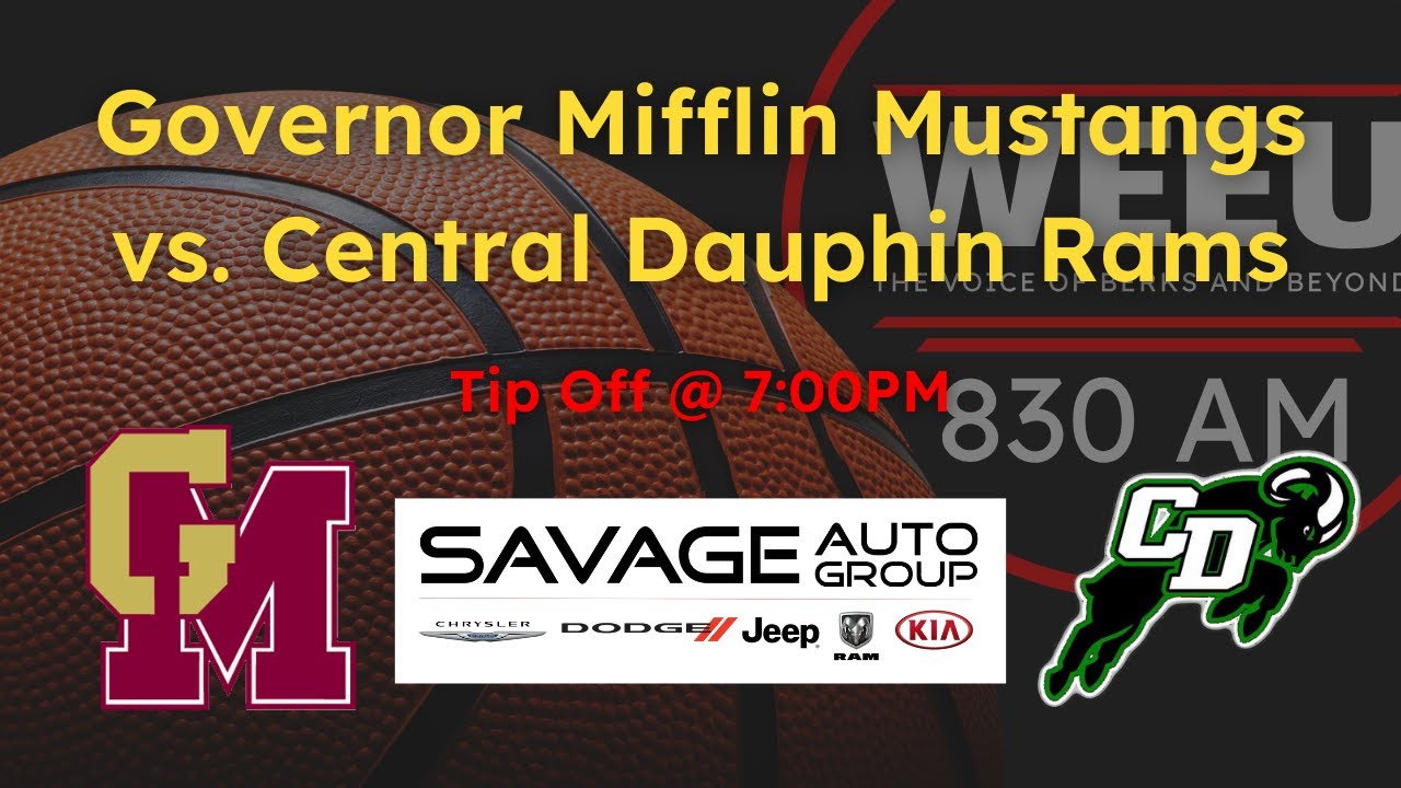WEEU Sports Presents: Gov. Mifflin vs. Central Dauphin