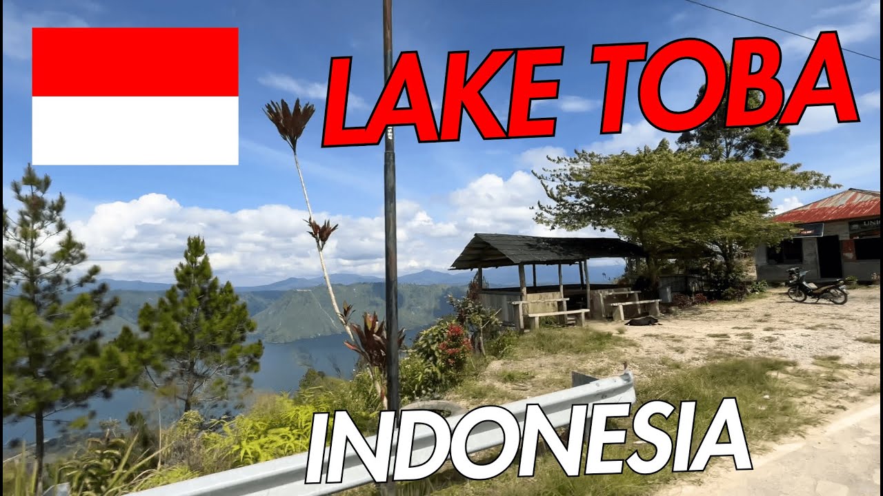 [4K] Lake Toba 🇮🇩 TRAVEL SIGHTS | POV Motorbike & Mountain Views | North Sumatra