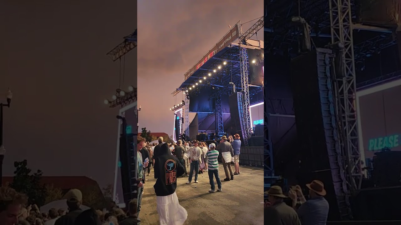 Kilby Block Party 2023. Emergency Evacuation.  The Pixies... 'But theres a Rainbow!'