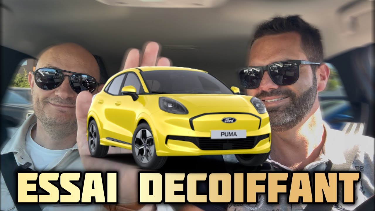 ESSAI FORD PUMA ÉLECTRIQUE avec @QUE LA FORD SOIT EN TOI (test avis Gen-E présentation qualité défauts)