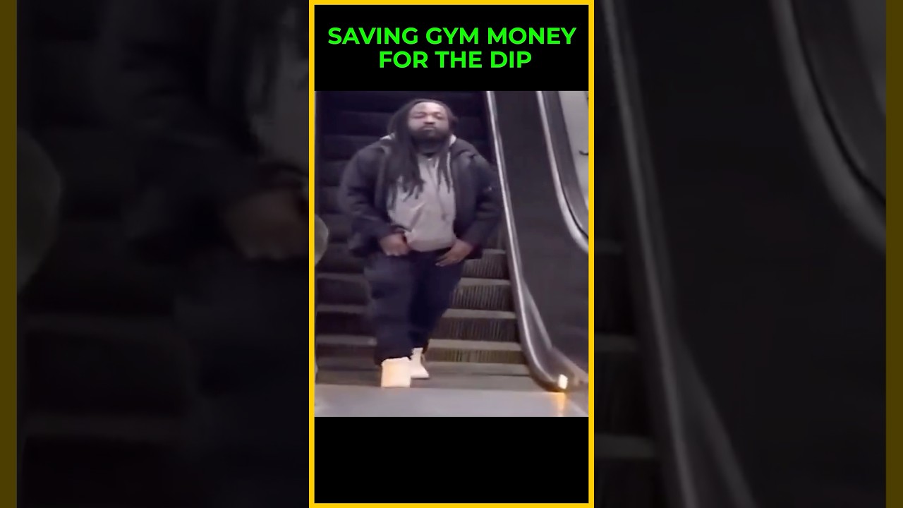 Saving my Gym Money to Buy the dip 😂 #shorts