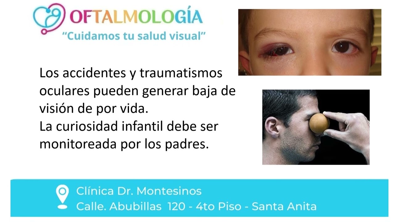 DATOS IMPORTANTES OFTALMOLOG&Iacute;A PEDI&Aacute;TRICA