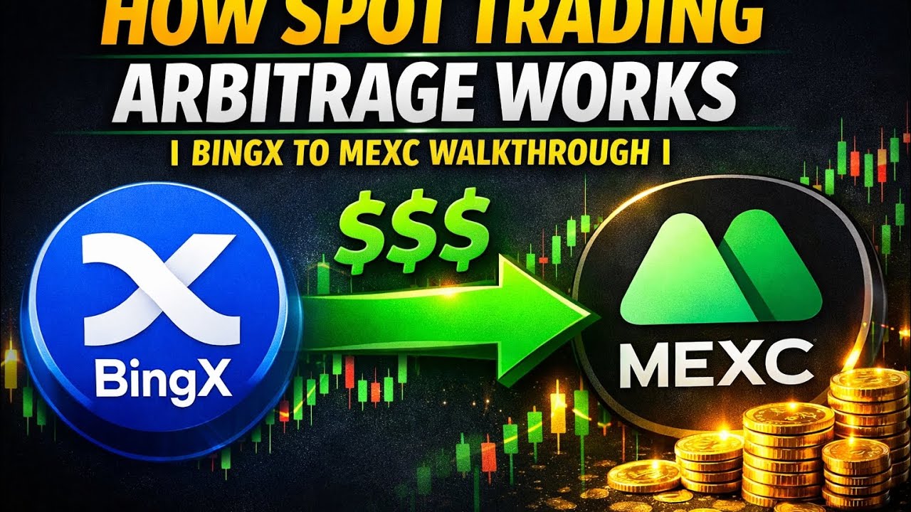 How Spot Trading Arbitrage Works | BingX to MEXC Walkthrough