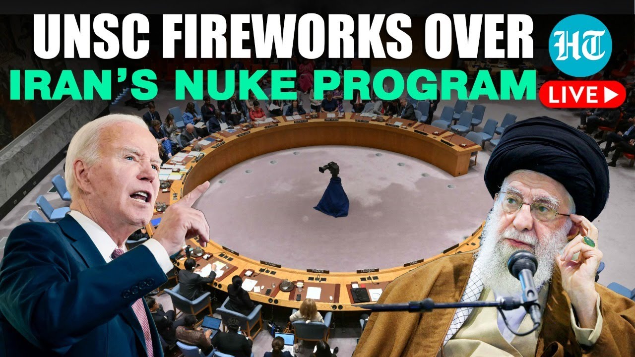 UNSC LIVE | U.S. & Allies Clash With Iran & Russia At UNSC Session On Iran&rsquo;s Nuclear Program