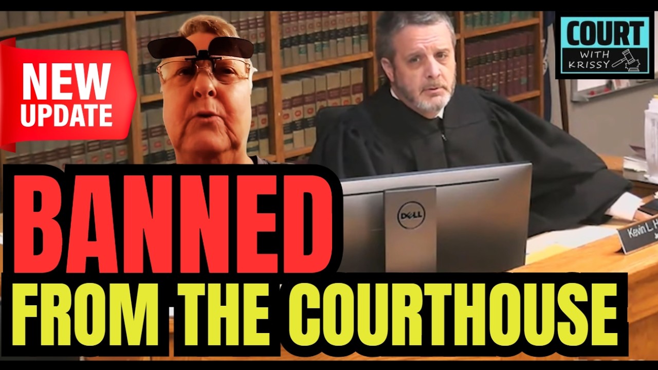 Update: Judge Orders Plaintiff BANNED From Courthouse * Senior Citizen Compliments Court Staff Crush