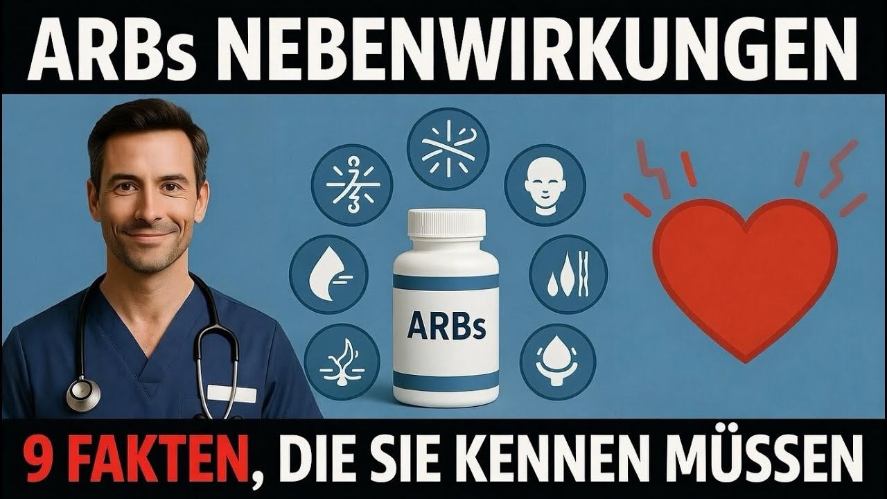9 Nebenwirkungen von ARBs erklärt | Das sollten Sie über Angiotensin-II-Blocker wissen!
