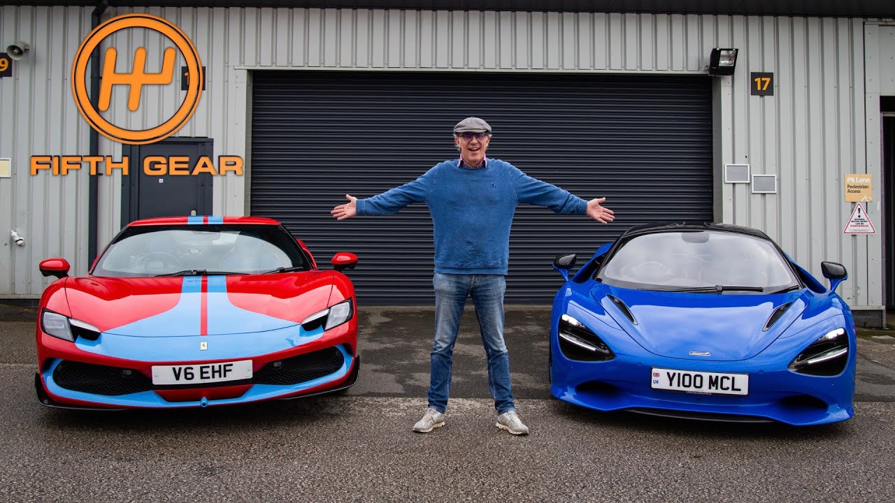 Shootout &ndash; Ferrari 296 GTB vs Mclaren 750S | Fifth Gear