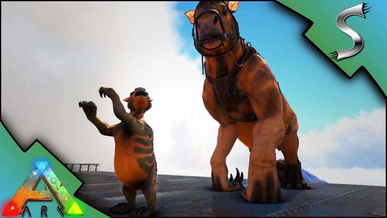 CHALICOTHERIUM TAMING & BREEDING | RAID MOUNT! | Ark: Survival Evolved [S2E67]