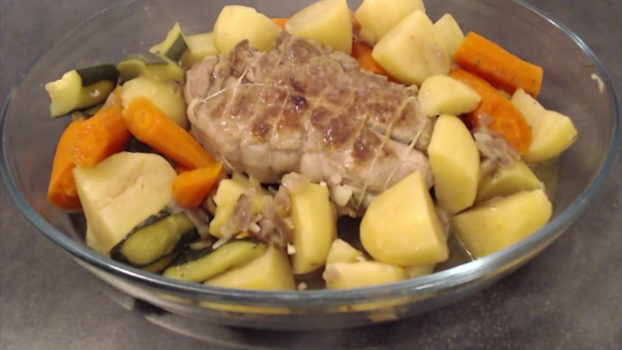 Le veau en Cocotte - Rôti de veau (Recette facile)