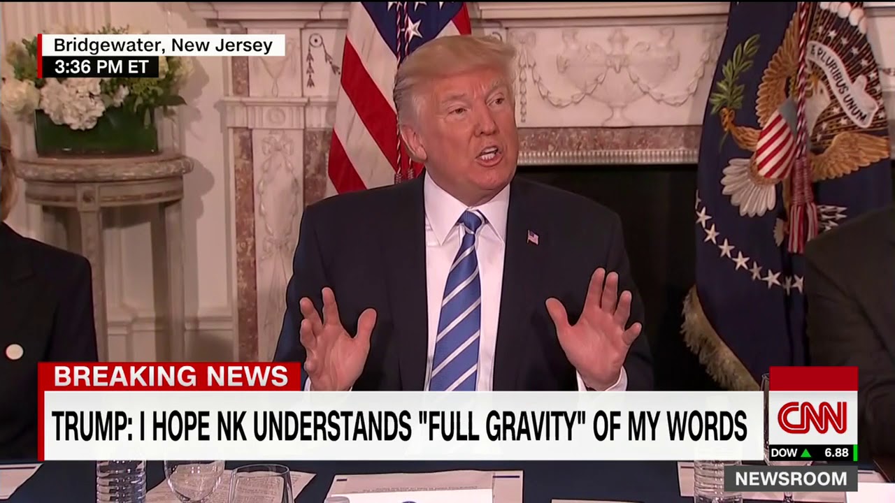 Trump: Kim Jong Un will regret threats on US