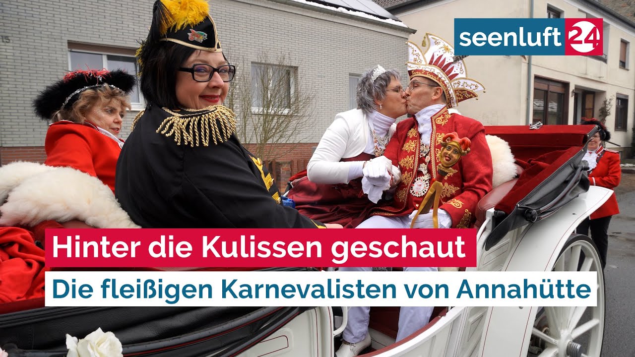 Die fleißigen Karnevalisten von Annahütte