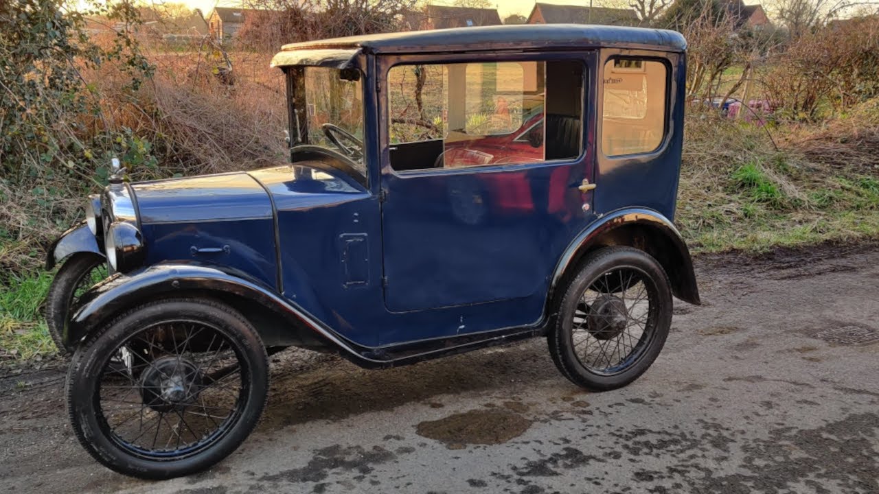 1929 Austin 7 RK Saloon. Quick run.