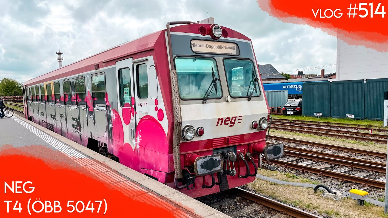 Im T4 der neg (ÖBB 5047) nach Niebüll | TripReport (1. Klasse) | Vlog 514