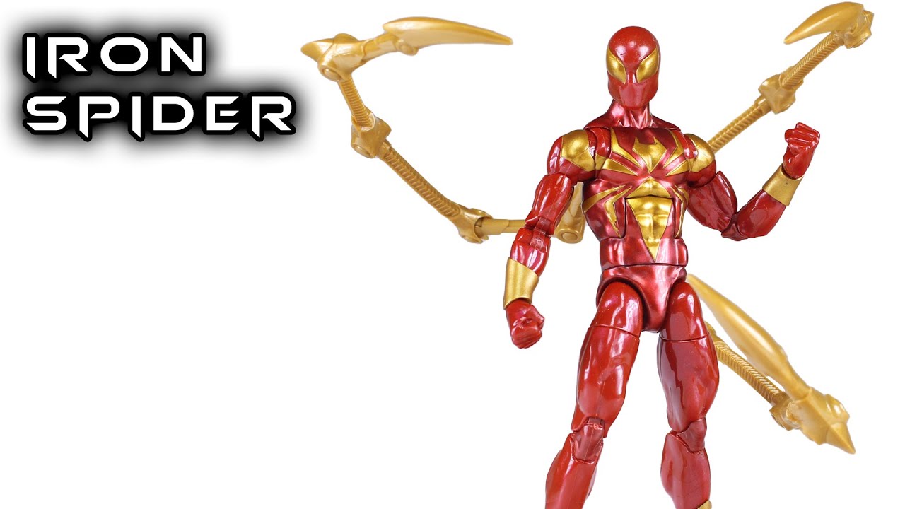 Marvel Legends  IRON SPIDER Spider-Man Action Figure Review