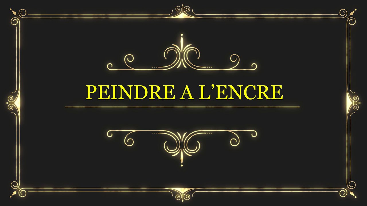 Peinture à l'encre