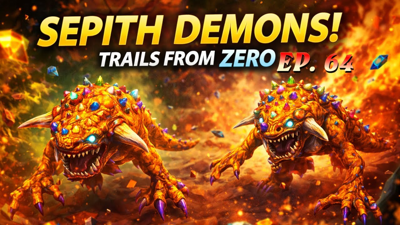 Trails from Zero Episode 64 Fighting Sepith Demons!