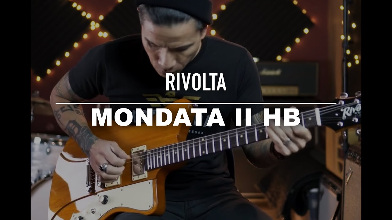 Rivolta Mondata II HB Guitar by Dennis Fano -demo with RJ Ronquillo