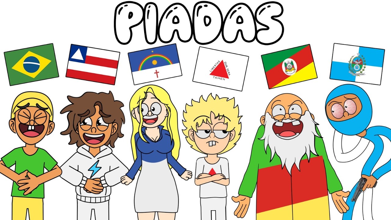 PIADAS !!! - Português VS Baiano VS Pernambucano VS Mineiro VS Gaucho VS Carioca