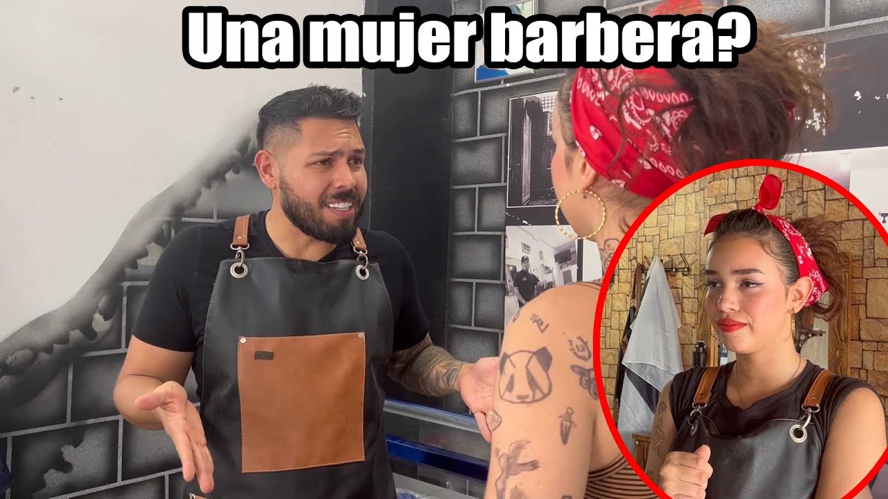 por ser mujer no la contrató en su barbería y al final se llevó una gran sorpresa 💈😱