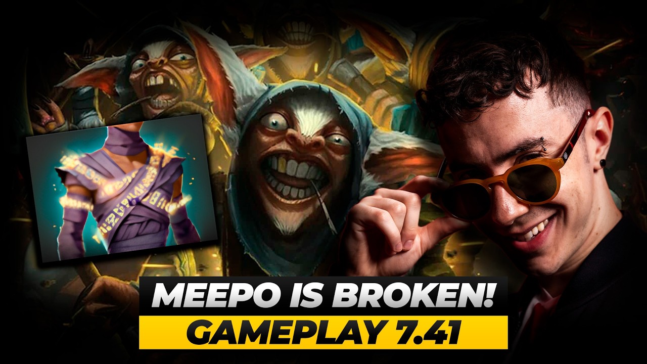 MEEPO IS BACK? Meepo Mid Gameplay - Patch 7.41a