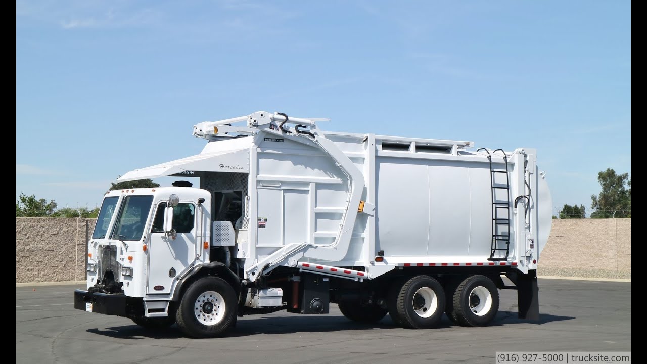 2009 Peterbilt EZ-Pack Hercules 40 Yard Front Loader