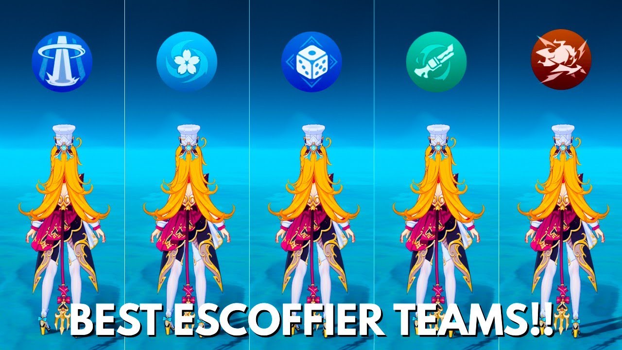 5 Best Teams For C0 Escoffier!! [Genshin Impact]