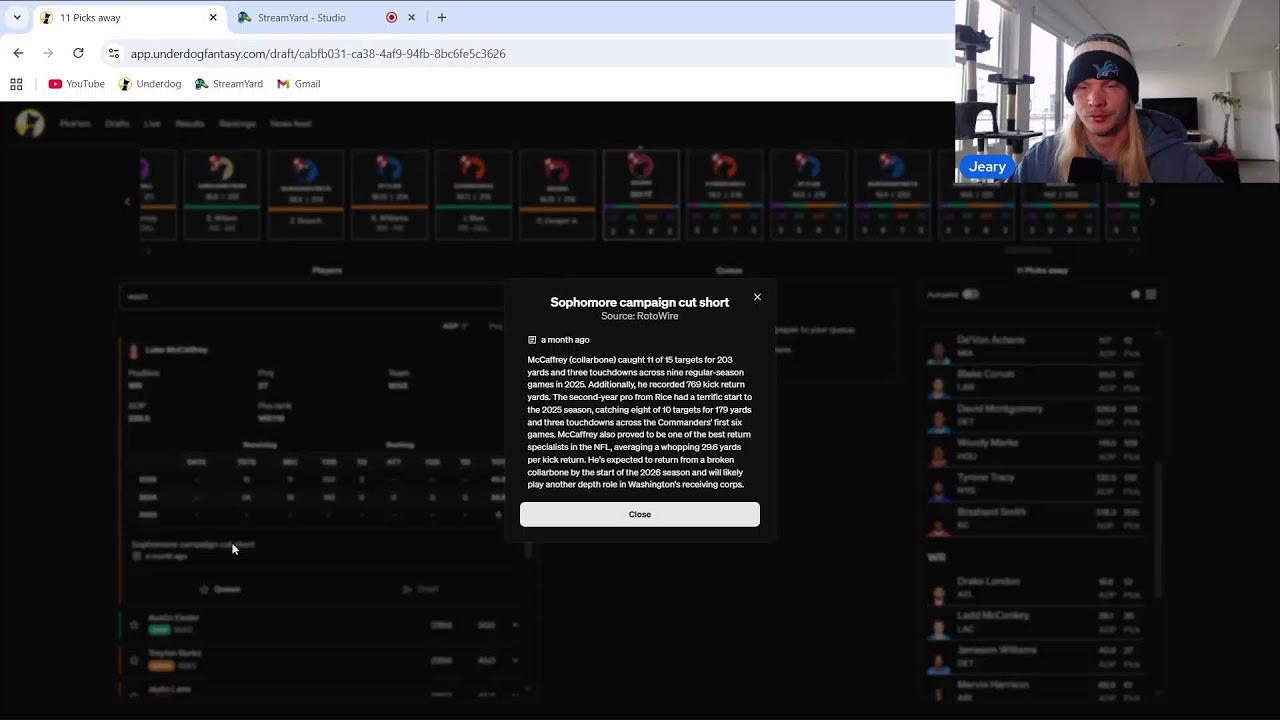 How To Turn $10 Into $200k: The BIG BOARD Draft Day 17!
