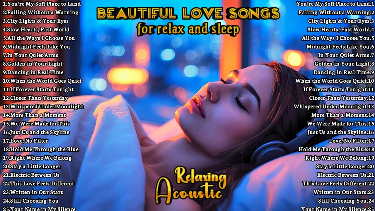 Best Relaxing Music 🌙 Beautiful Soothing Acoustic Guitar Instrumentals