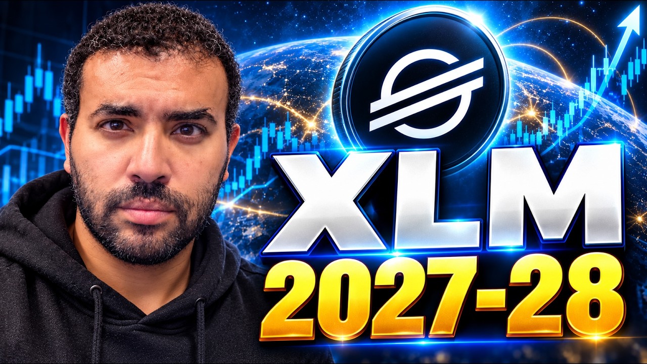 Целевая цена акций Stellar Lumens ($XLM) на период роста рынка в 2027-2028 годах.